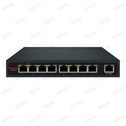 10/100Mbps 8Port Unmanaged Indoor/Outdoor PoE switch with 1xFast Ethernet Uplink ( Model: Sepitam-PS108E-E/ET )