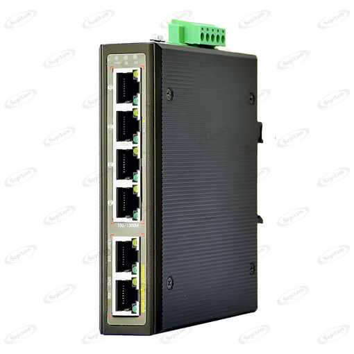Full Gigabit 4Port Unmanaged Industrial Ethernet switch, with 2xGigabit RJ45 Uplinks  ( Model: Sepitam-EI204G-DG )