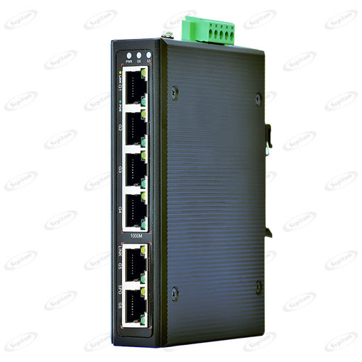 Full Gigabit 4Port Unmanaged Industrial Ethernet switch, with 2xGigabit SFP Uplinks  ( Model: Sepitam-EI204G-DF )