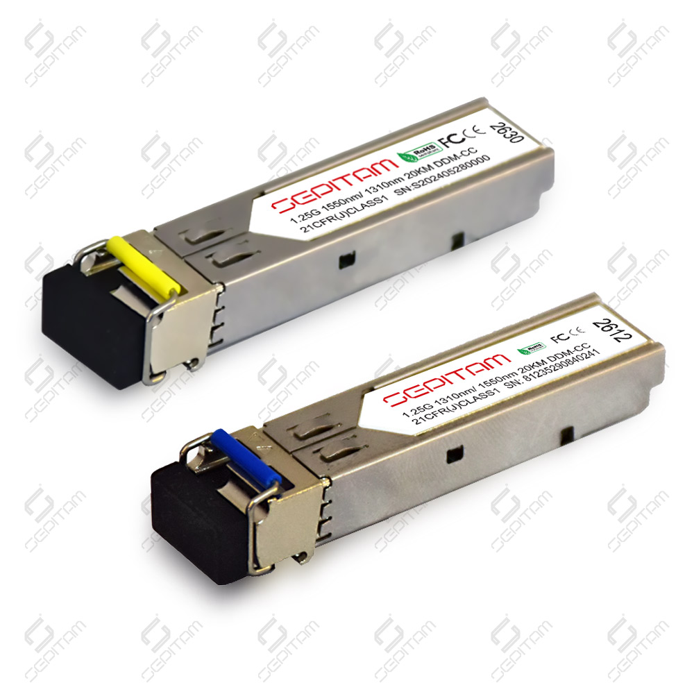 ماژول فیبرنوری مدل: Sepitam-SFP1G-SM-SX