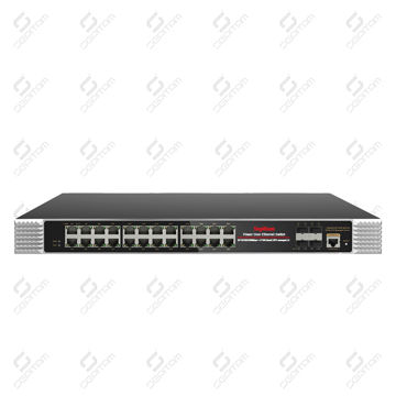 	PoE سوئیچ صنعتی مدیریتی 24 پورت 10/100/1000Mbps و 4 پورت آپلینک 10G SFP ( مدل: Sepitam-PI424G-QXM-L3 )