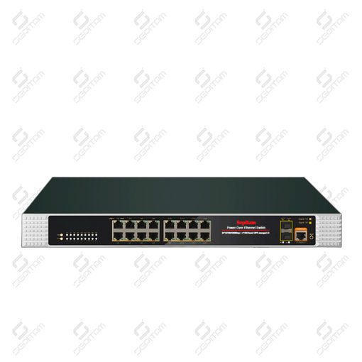 PoE سوئیچ صنعتی مدیریتی 16 پورت 10/100/1000Mbps و 2 پورت آپلینک 1G SFP ( مدل: Sepitam-PI216G-DFM )