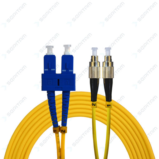 پچکورد فیبر نوری مدل: Sepitam-FC/SC-SM-DX-2M