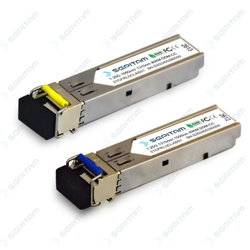 ماژول 1G SFP Simplex با قابلیت انتقال دیتا تا  40Km ( مدل: Sepitam-SFP1G-SM-SX-40Km )