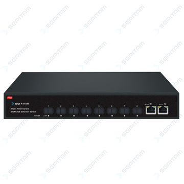 	سوئیچ فیبر Indoor/Outdoor با 8 پورت 1G SFP و 2 پورت آپلینک 1G RJ45 ( مدل: Sepitam-FS208F-DG )