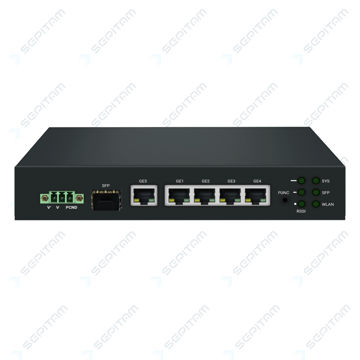 روتر صنعتی مدیریتی 5 پورت 10/100/1000Mbps و 1 پورت آپلینک 1G SFP ( مدل: Sepitam-ER105G-FM )