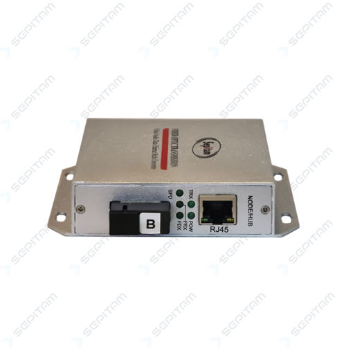 PoE مدیاکانورتر 1 پورت 10/100/1000Mbps و 1 پورت آپلینک SC Simplex 20Km ( مدل: Sepitam-MP11G-SSC20 )