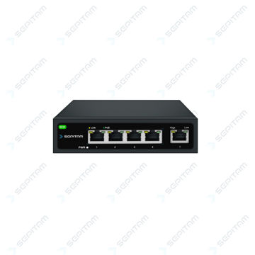 	PoE سوئیچ Indoor/Outdoor با 4 پورت 10/100Mbps و 1 پورت آپلینک FE RJ45 ( مدل: Sepitam-PS104E-E )