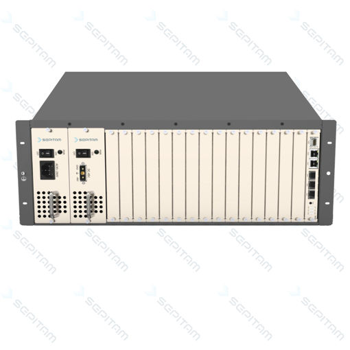 شلف DWDM/OTN دارای شانزده اسلات با ارتفاع 4U